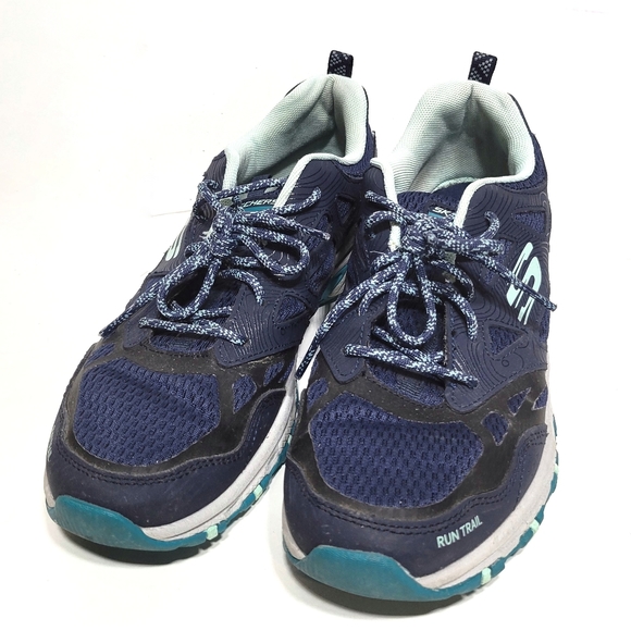 Skechers trail shoes running sneakers tennis 9 women's walk - Picture 2 of 9